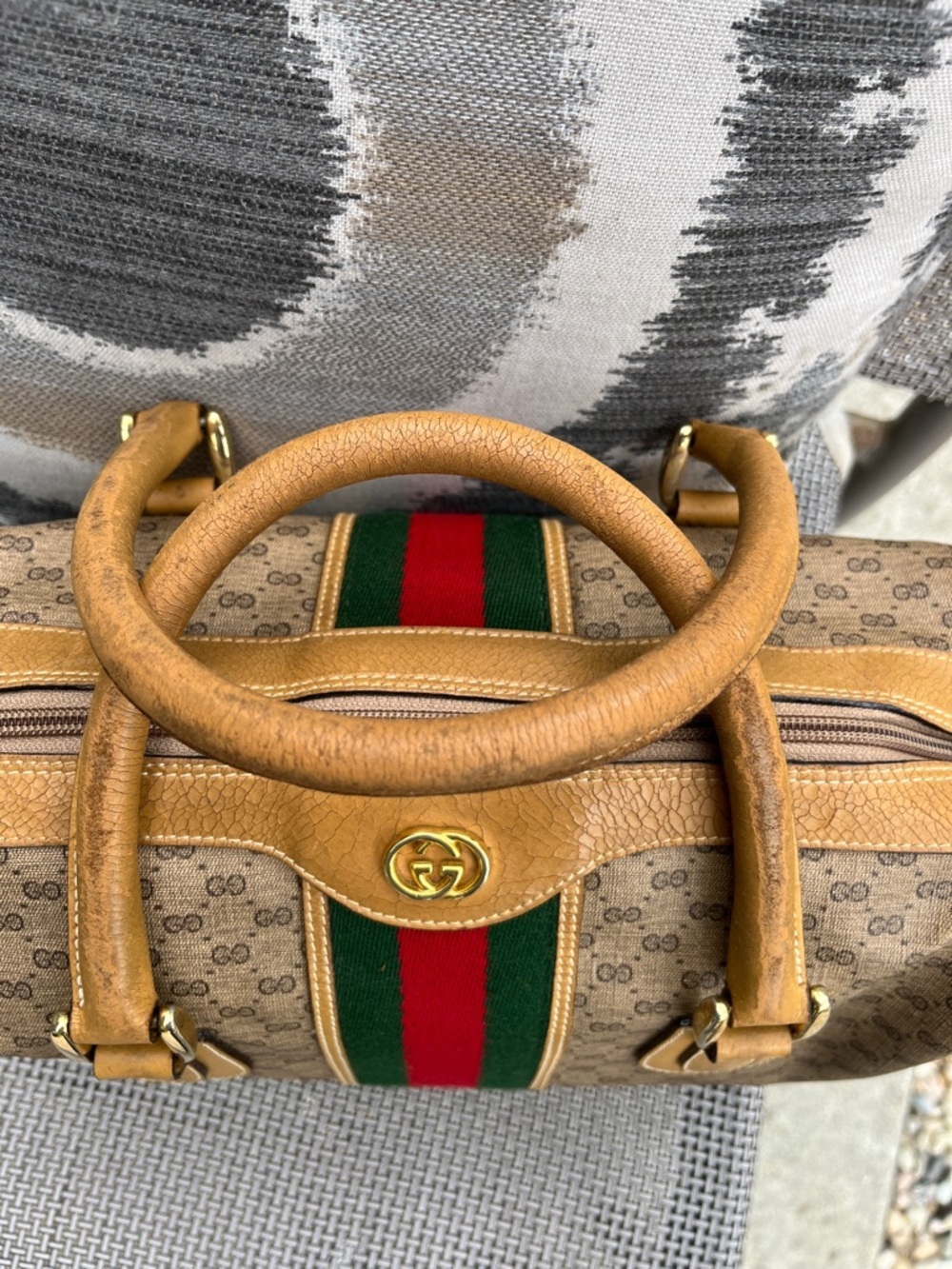 Gucci Vintage Project Bag Super Cool Vintage GG Monogram - Picture 5 of 16